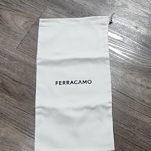 Ferragamo White Storage Bag